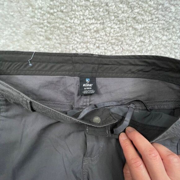 Kuhl Spire Roll Up Hiking Outdoors Pant Gray - Picture 5 of 13